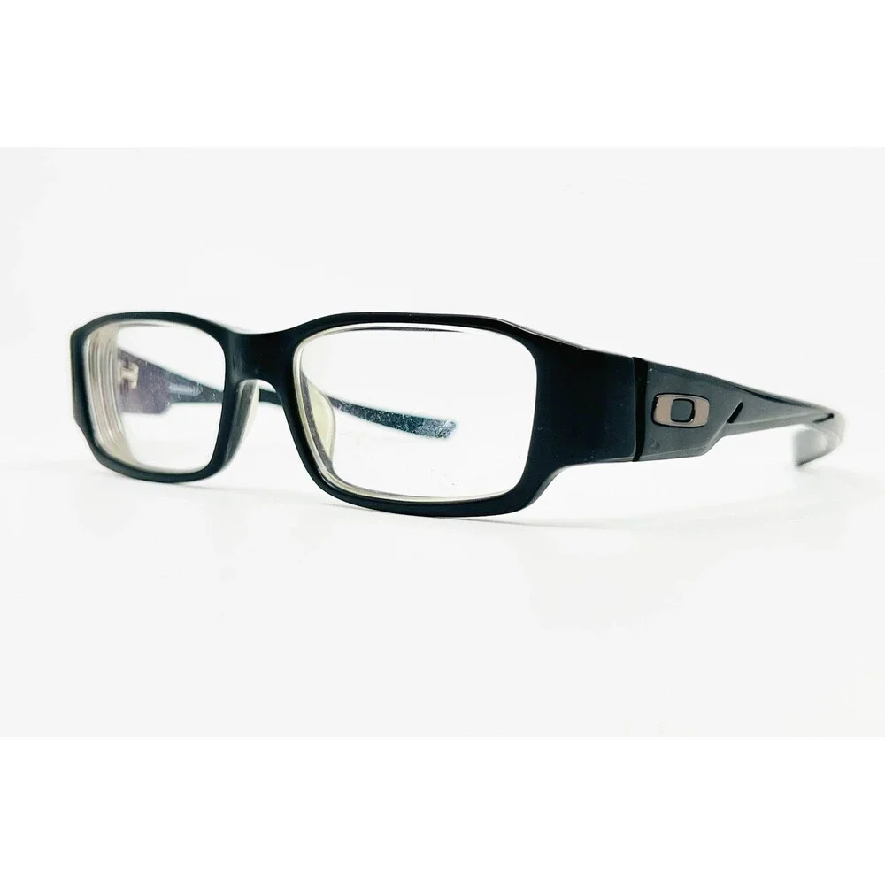 Oakley Eyeglasses Mens Black Grey Candidate 2.0 Rectangle Frames 138